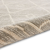 Silver Winslow Geometric Berber Rug from Roseland Furniture