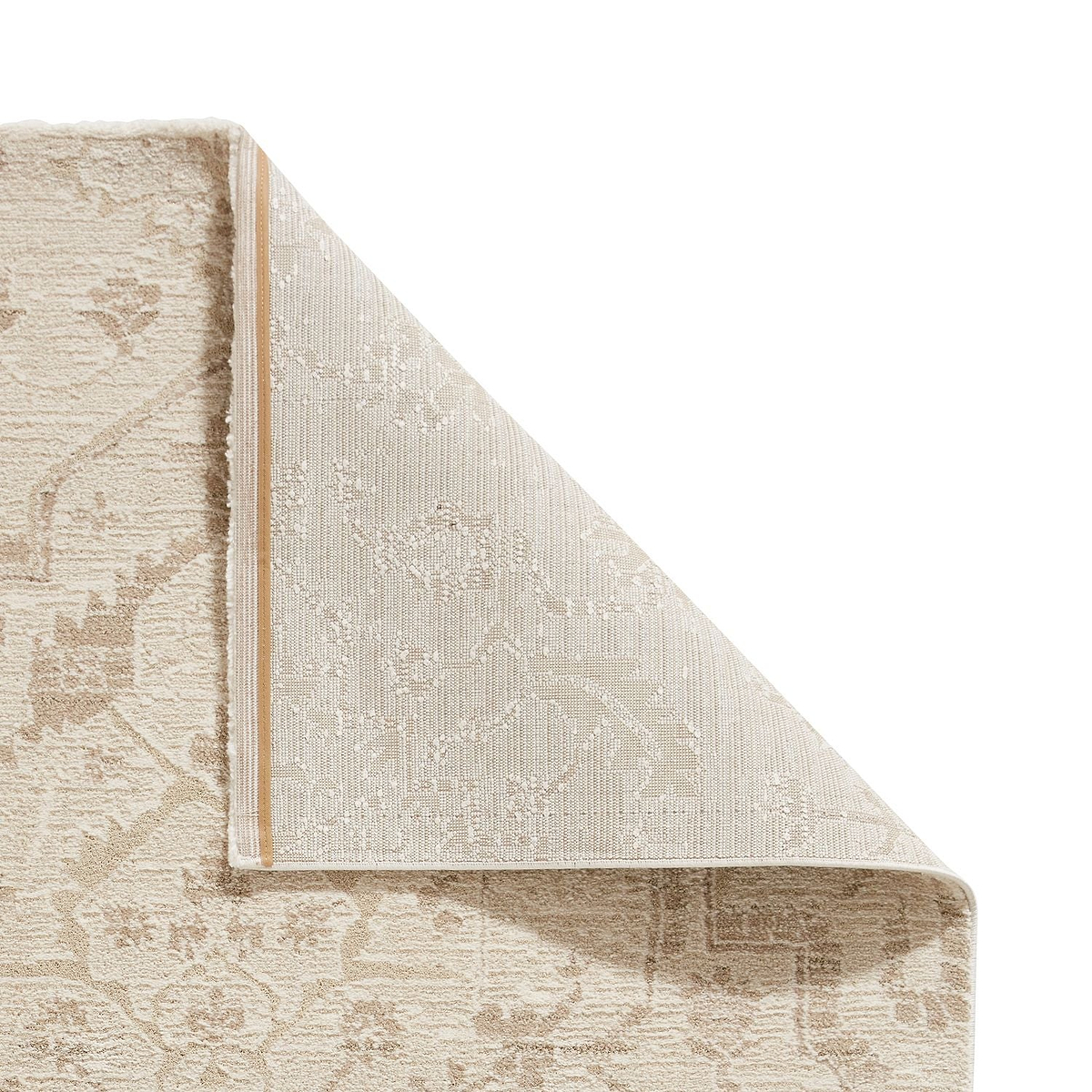 Cream Thornbury Jacquard Design  Rug from Roseland Furniture
