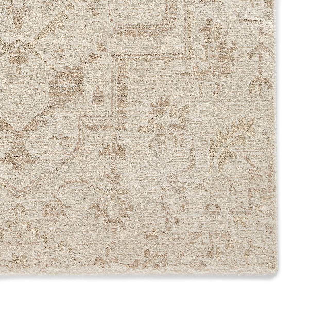 Cream Thornbury Jacquard Design  Rug from Roseland Furniture