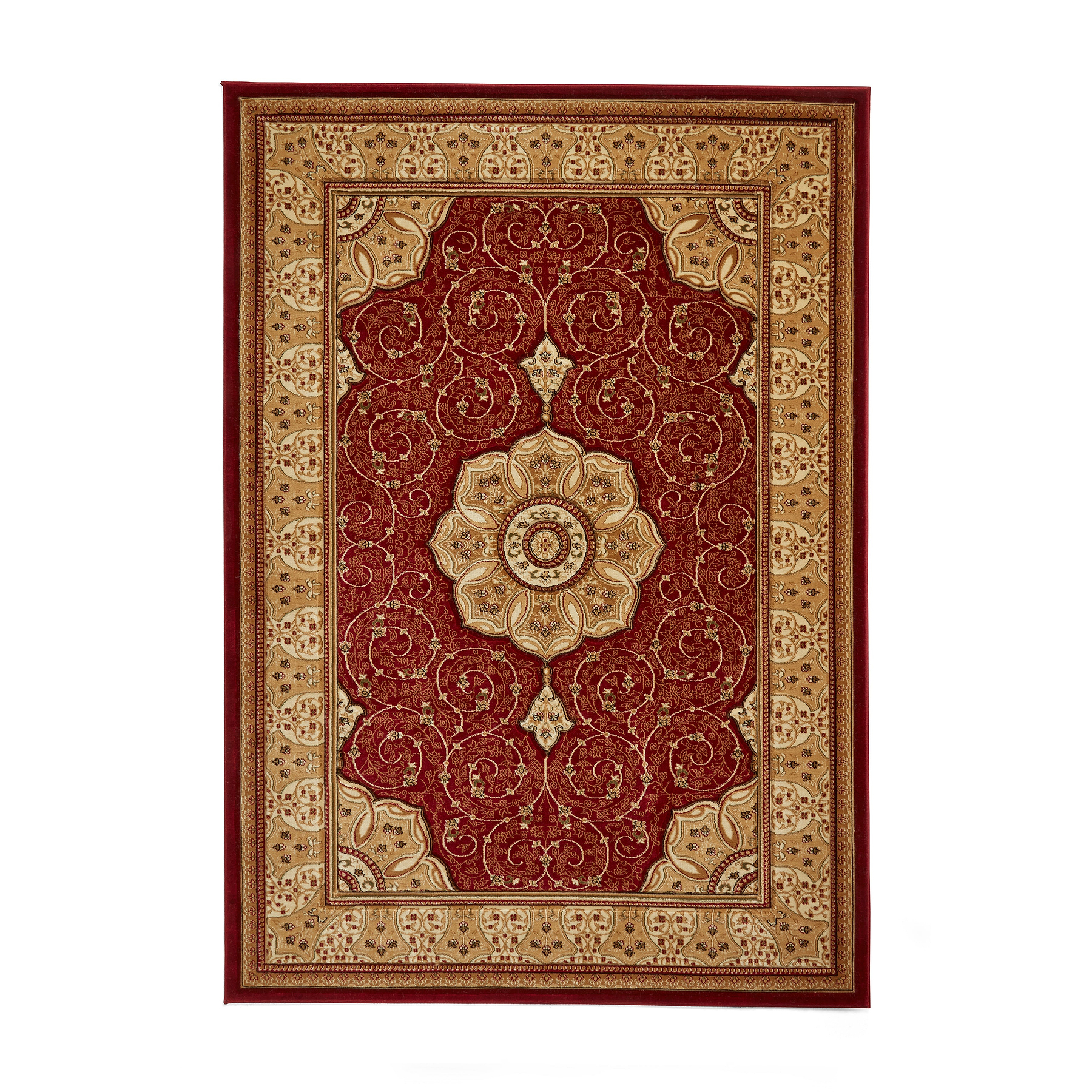 Holden Red Rug from Roseland Furniture