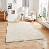 Cream Cavendish Thick Pile Shaggy Berber Rug from Roseland Furniture