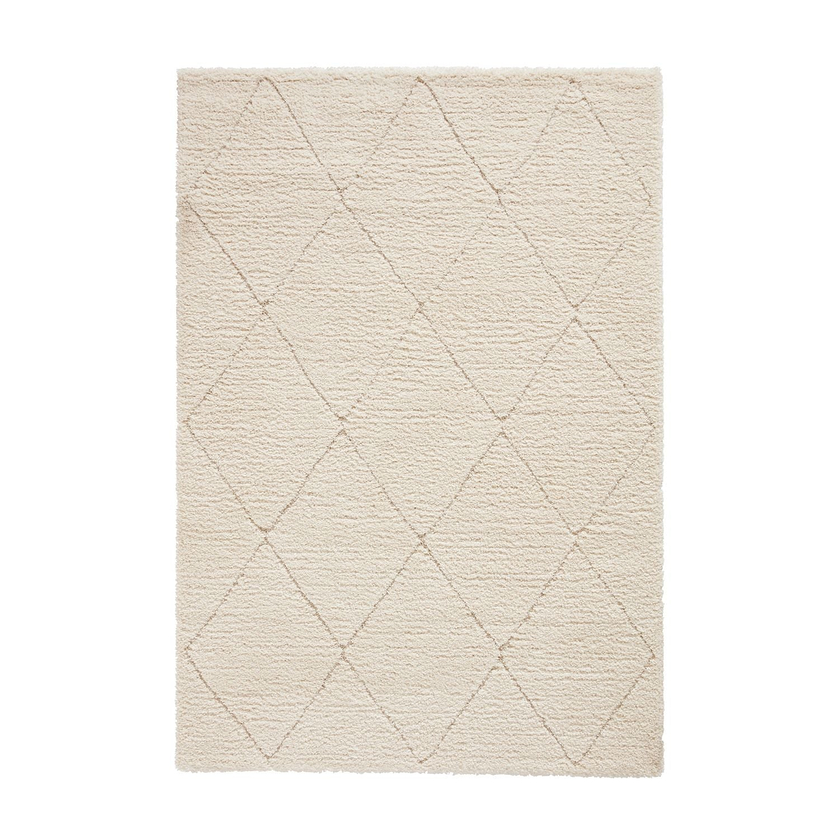 Cream Cavendish Thick Pile Shaggy Berber Rug from Roseland Furniture