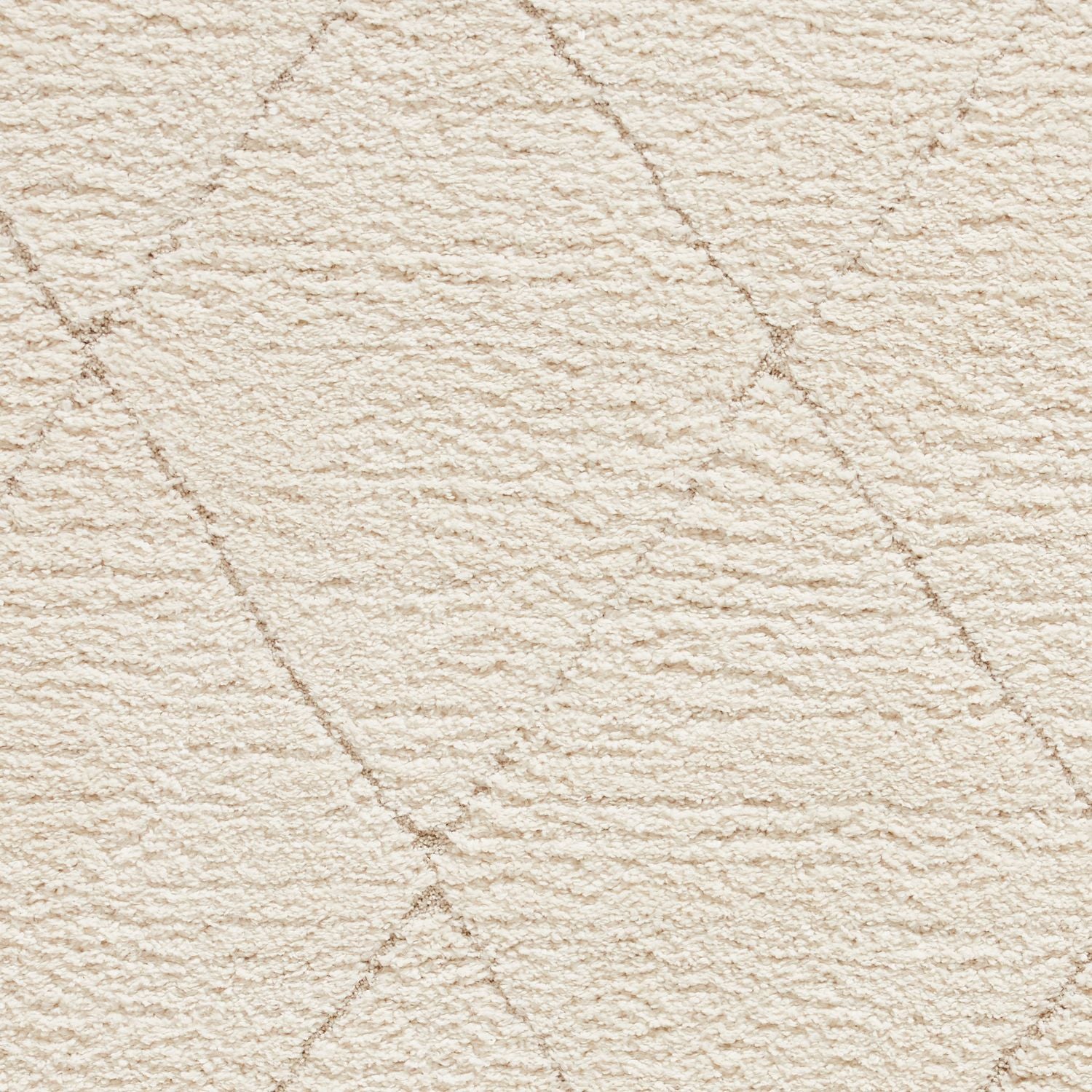 Cream Cavendish Thick Pile Shaggy Berber Rug from Roseland Furniture