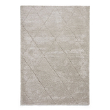 Silver Cavendish Thick Pile Shaggy Berber Rug from Roseland Furniture