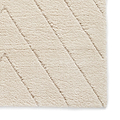 Cream Somerville Chevron Shaggy Berber Rug from Roseland Furniture