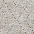 Silver Somerville Chevron Shaggy Berber Rug from Roseland Furniture