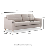 Justin 4 Seater Sofa from Roseland Furniture