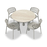 Koko 4 Seater Lounging Set with Coffee Table Footstool from Roseland Furniture