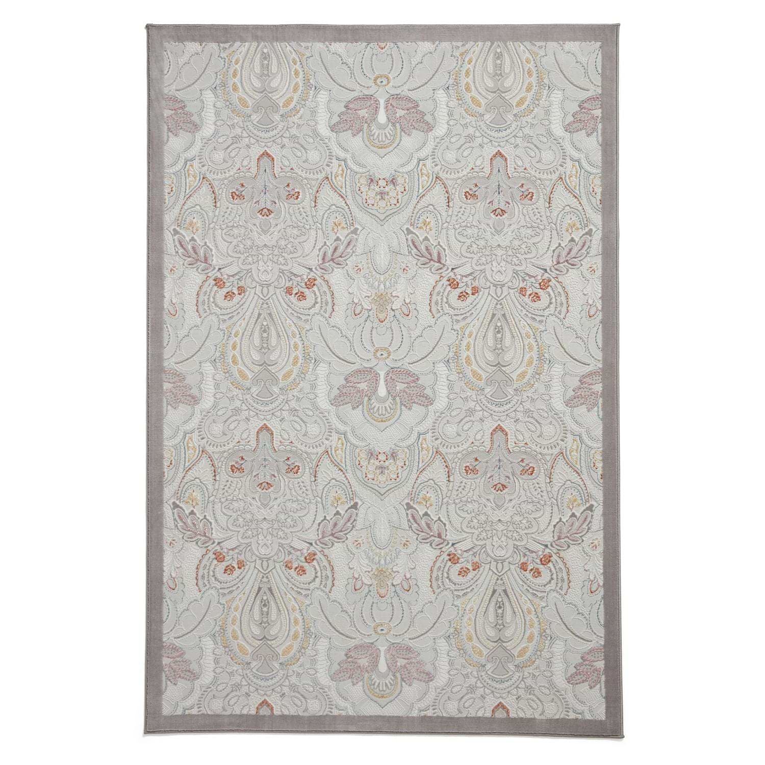 Pearl Laurence Llewelyn-Bowen Damask Rug from Roseland Furniture