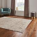 Gold Laurence Llewelyn-Bowen Ornate Metallic Rug from Roseland Furniture