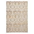 Gold Laurence Llewelyn-Bowen Ornate Metallic Rug from Roseland Furniture