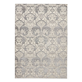 Grey Laurence Llewelyn-Bowen Ornate Metallic Rug from Roseland Furniture