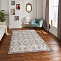 Pearl Laurence Llewelyn-Bowen Ornate Metallic Rug from Roseland Furniture