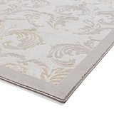 Pearl Laurence Llewelyn-Bowen Ornate Metallic Rug from Roseland Furniture