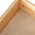 London Oak internal drawer close up