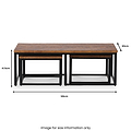 Loric Coffee Table Dimensions