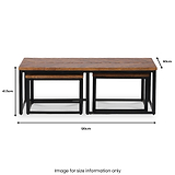 Loric Coffee Table Dimensions