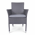 Malaga 2 Seat Deluxe Stacking Rattan Bistro Set from Roseland Furniture