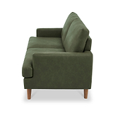 Max Faux Leather 3 Seater Sofa