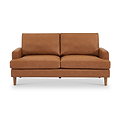 Max Tan Faux Leather 3 Seater Sofa from Roseland Furniture