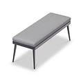 Mayfair 120cm Corner Fire Pit Table Garden Lounge Set