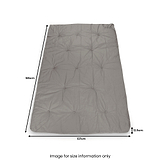 Maggie Double Futon Silver from Roseland Furniture
