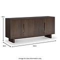 Mylor Oak Large Sideboard from Roseland Furniture