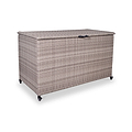 Natural Weave 510L Cushion Storage Box with Gas Lift