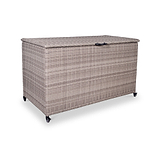 Natural Weave 510L Cushion Storage Box with Gas Lift
