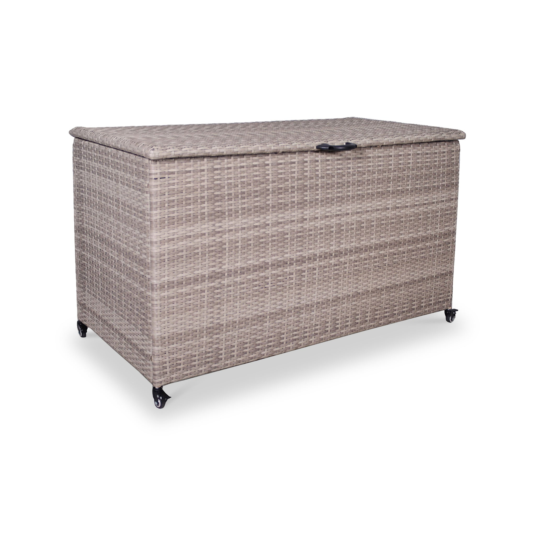 Natural Weave 510L Cushion Storage Box with Gas Lift