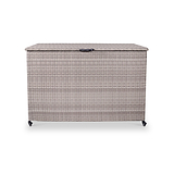 Natural Weave 510L Cushion Storage Box with Gas Lift from Roseland Furniture