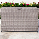 Natural Weave KD Cushion Storage Box 510L from Roseland Furniture