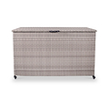 Natural Weave 645L Cushion Storage Box with Gas Lift