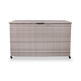 Natural Weave 645L Cushion Storage Box with Gas Lift