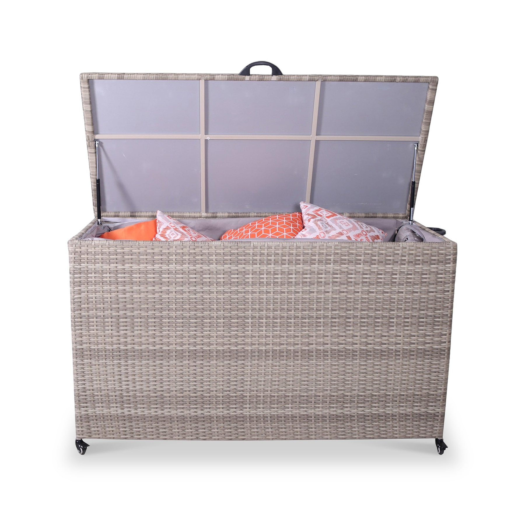 Natural Weave KD Cushion Storage Box 826L from Roseland Furniture