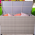 Natural Weave KD Cushion Storage Box 826L from Roseland Furniture