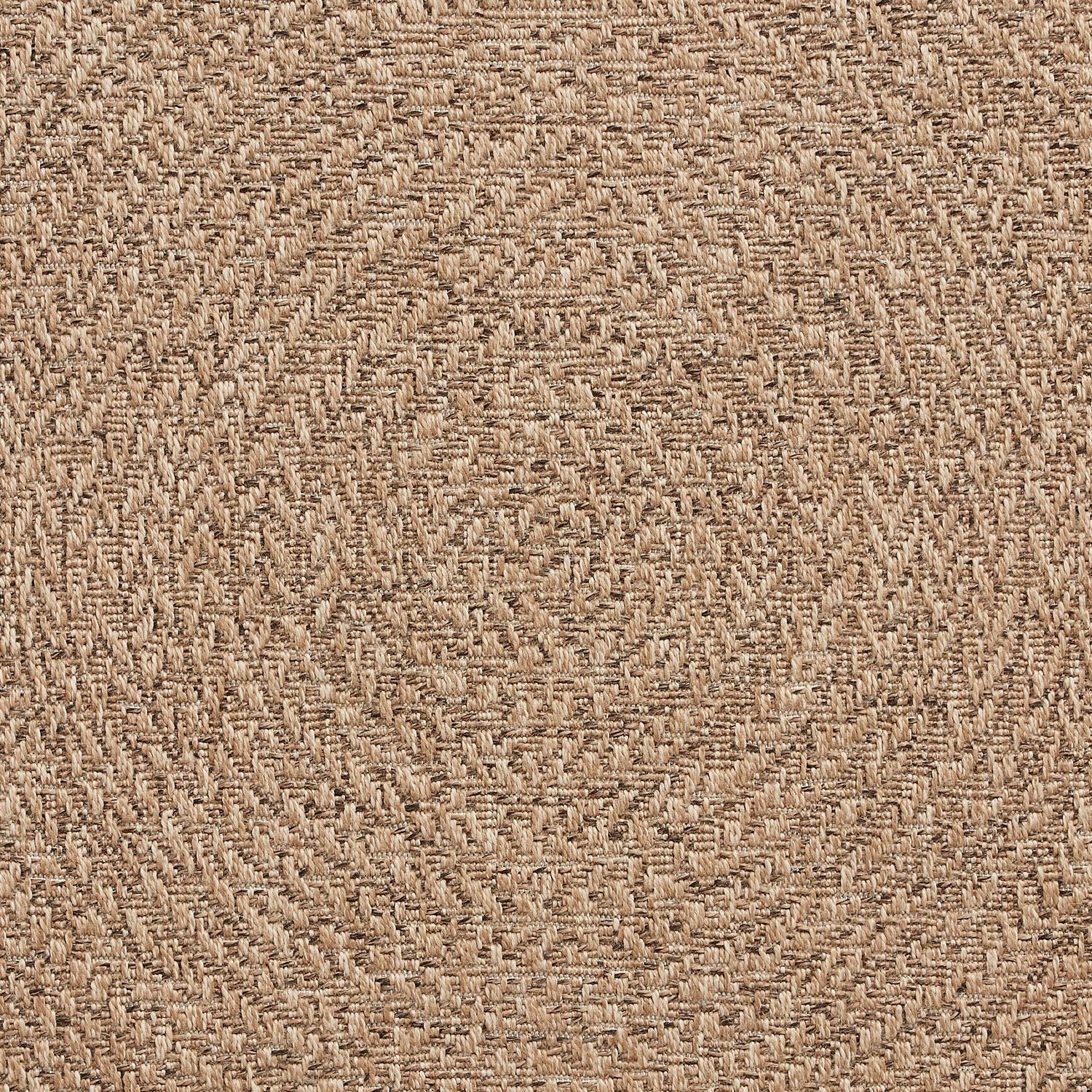 Brown Drayton Jute Style Indoor/Outdoor Rug from Roseland Furniture