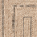 Brown Ramsay Jute Style Weather Resistant Indoor/Outdoor Rug from Roseland Furniture