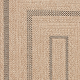Brown Ramsay Jute Style Weather Resistant Indoor/Outdoor Rug from Roseland Furniture