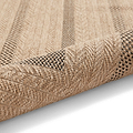 Brown Ramsay Jute Style Weather Resistant Indoor/Outdoor Rug from Roseland Furniture