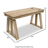 Nora Smart Electric Height Adjustable Desk with wireless charging for office