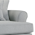 Norbury 4 Seater Sofa - Ashen Close Up From Roseland Furniture