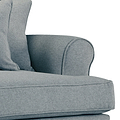 Norbury 4 Seater Sofa - Denim Close Up From Roseland Furniture