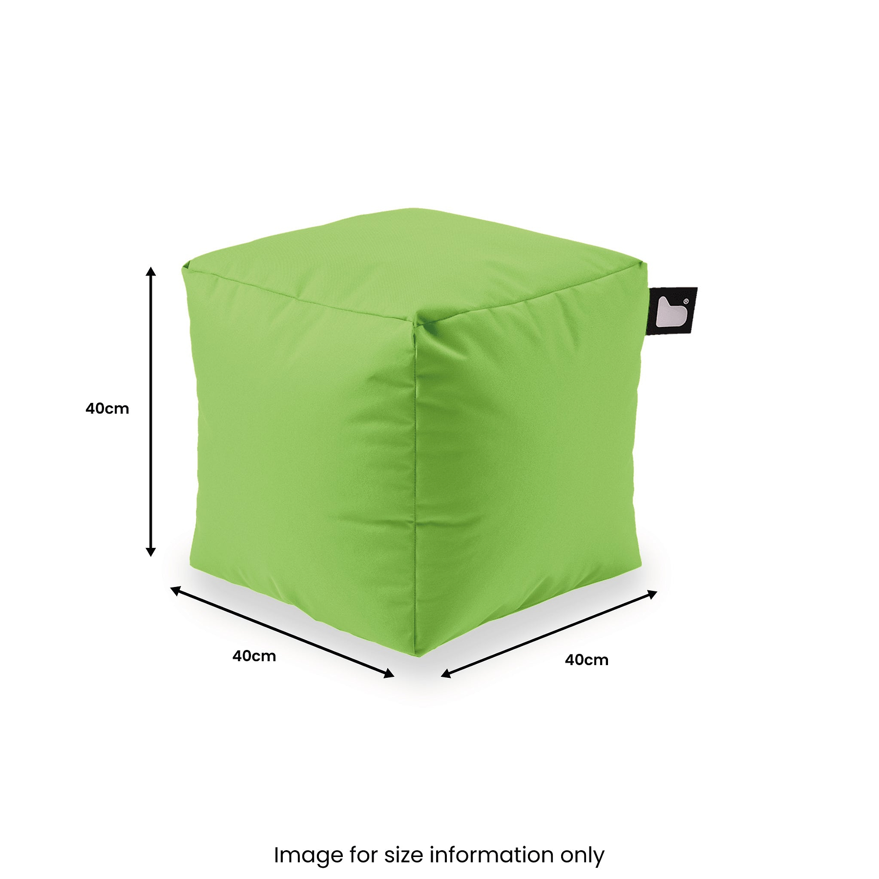 Extreme Lounging Outdoor Pastel Bean Box from Roseland Furniture