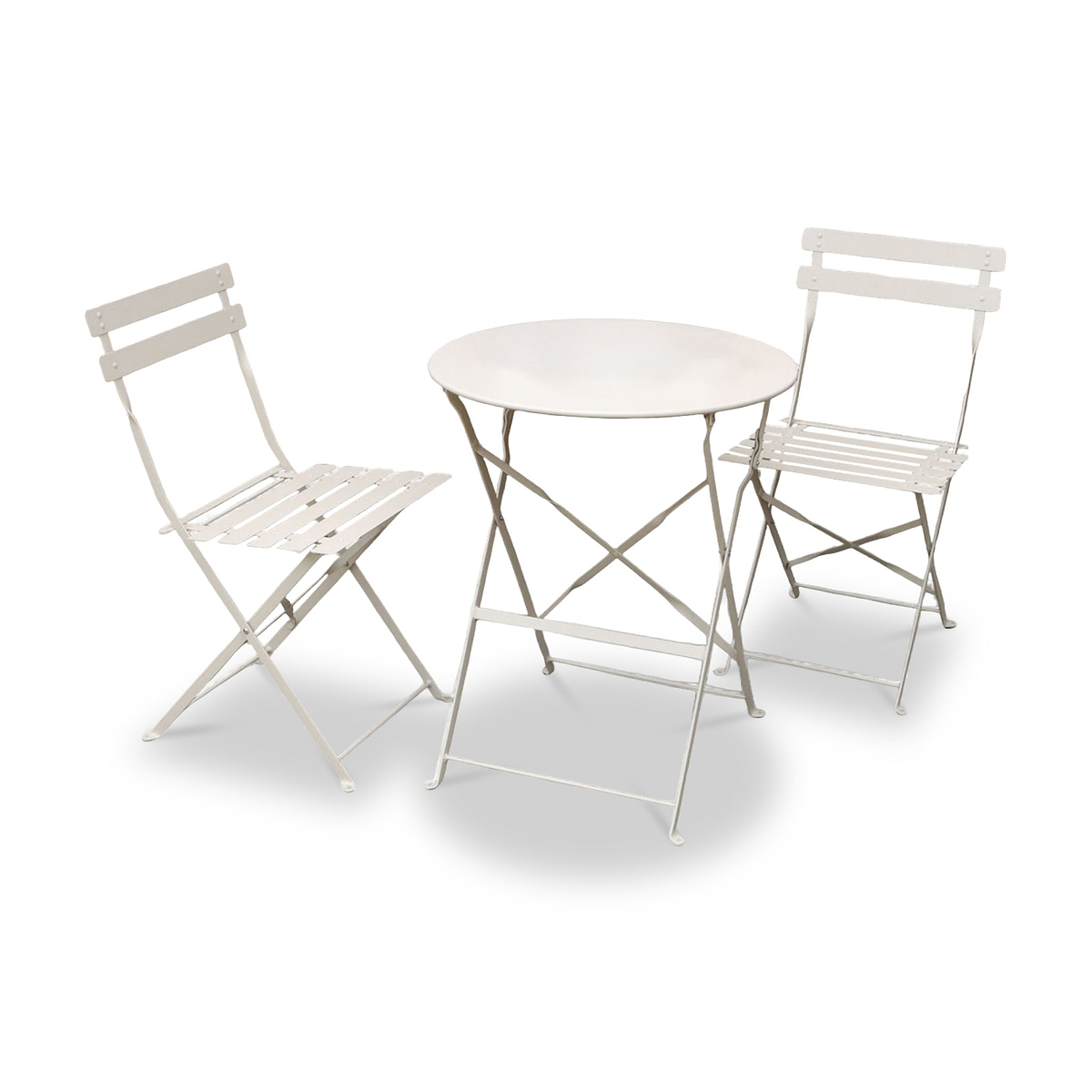 Padstow 60cm Bistro Set Cashmere from Roseland Furniture