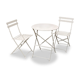 Padstow 60cm Bistro Set Cashmere from Roseland Furniture