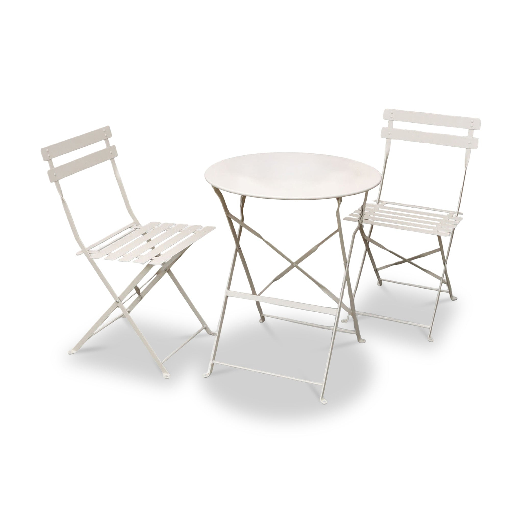 Padstow 60cm Bistro Set Cashmere from Roseland Furniture
