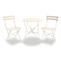 Padstow 60cm Bistro Set Cashmere from Roseland Furniture