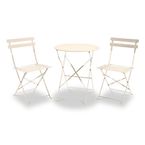Padstow 60cm Bistro Set Cashmere from Roseland Furniture