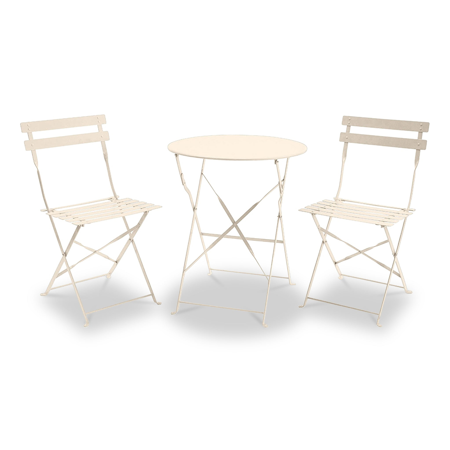 Padstow 60cm Bistro Set Cashmere from Roseland Furniture